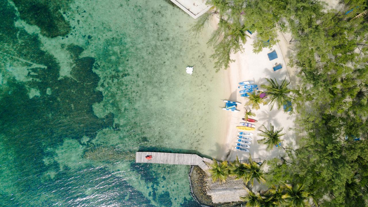 Thatch Caye Resort A Muy'Ono Resort Hopkins Exterior foto